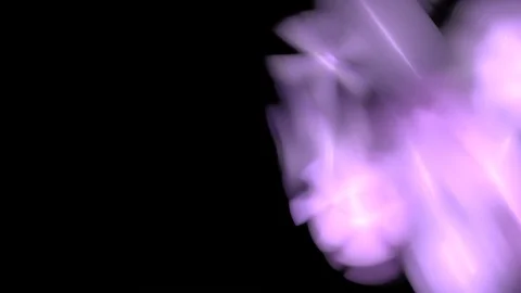 HD Abstract fractal forms morph and oscillate (Loop) Stock Footage 102674621