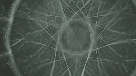 HD Abstract fractal forms morph and oscillate (Loop) Stock Footage 102676273