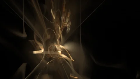 HD Abstract fractal forms morph and oscillate (Loop) Vidéo 102683754