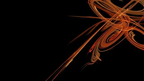 HD Abstract fractal forms morph and oscillate (Loop) 스톡 동영상 102684692