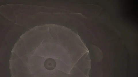 HD Abstract fractal forms morph and oscillate (Loop) Stock Footage 102696351