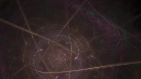 HD Abstract fractal forms morph and oscillate (Loop) Vidéo 102705569