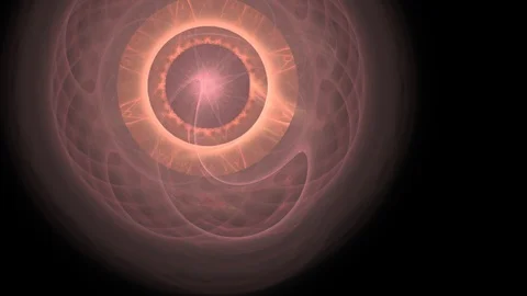 HD Abstract fractal forms morph and oscillate (Loop) Vidéo 102744034