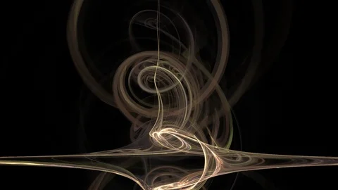 HD Abstract fractal forms morph and oscillate (Loop) Video stock 102750388
