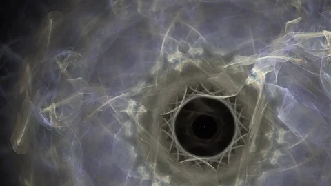 HD Abstract fractal forms morph and oscillate (Loop) Vidéo 102761549