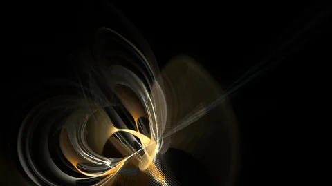 HD Abstract fractal forms morph and oscillate (Loop) Stock Footage 102786232