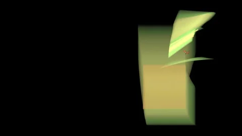 HD Abstract fractal forms morph and oscillate (Loop) Stock Footage 102786414