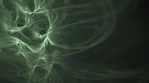 HD Abstract fractal forms morph and oscillate (Loop) Stock Footage 102800973