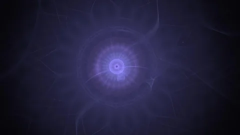 HD Abstract fractal forms morph and oscillate (Loop) Stock Footage 102817742