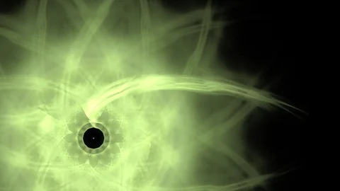 HD Abstract fractal forms morph and oscillate (Loop) Stock Footage 102818393