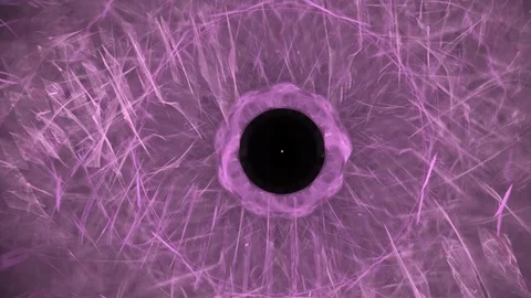 HD Abstract fractal forms morph and oscillate (Loop) Stock Footage 102819654