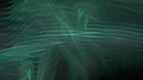 HD Abstract fractal forms morph and oscillate (Loop) Stock Footage 102819937