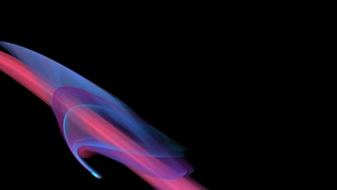 HD Abstract fractal forms morph and oscillate (Loop) Stock Footage 102820975