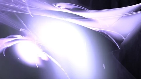 HD Abstract fractal forms morph and oscillate (Loop) Vidéo 102821179