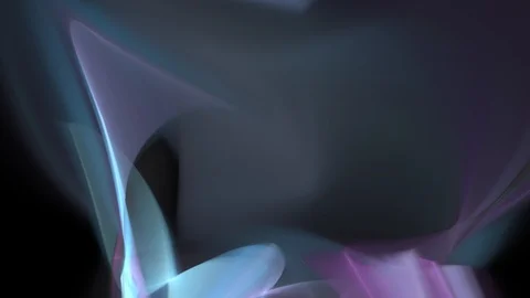 HD Abstract fractal forms morph and oscillate (Loop) Stock Footage 102821266