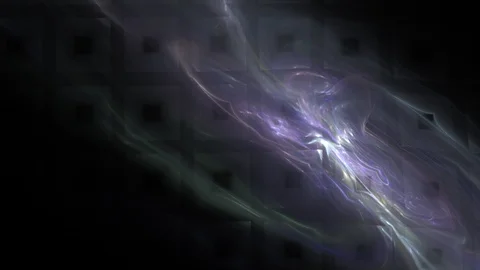 HD Abstract fractal forms morph and oscillate (Loop) Stock Footage 102821336