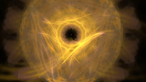 HD Abstract fractal forms morph and oscillate (Loop) Stock Footage 102822870