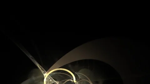 HD Abstract fractal forms morph and oscillate (Loop) Stock Footage 102826508