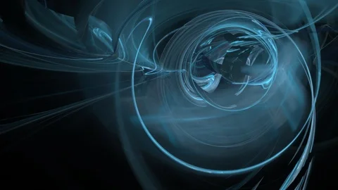 HD Abstract fractal forms morph and oscillate (Loop) Stock Footage 102827105