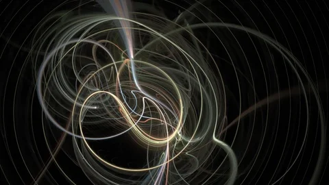 HD Abstract fractal forms morph and oscillate (Loop) Vidéo 102827849