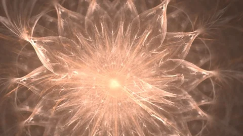 HD Abstract fractal forms morph and oscillate (Loop) Stock Footage 102828648