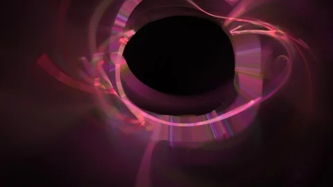 HD Abstract fractal forms morph and oscillate (Loop) Stock Footage 102830228