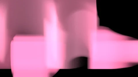 HD Abstract fractal forms morph and oscillate (Loop) Stock Footage 102832061