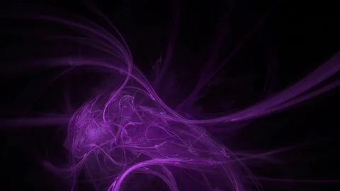 HD Abstract fractal forms morph and oscillate (Loop) Stock Footage 102834789