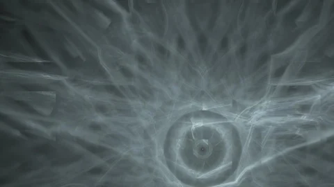 HD Abstract fractal forms morph and oscillate (Loop) Stock Footage 102836887