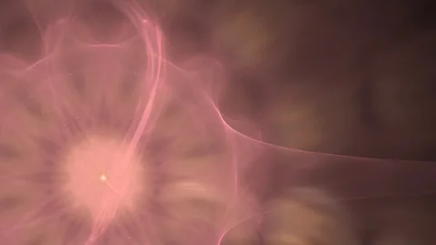 HD Abstract fractal forms morph and oscillate (Loop) Stock Footage 102845107