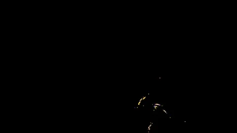 HD Abstract fractal forms morph and oscillate (Loop) Stock Footage 102847734