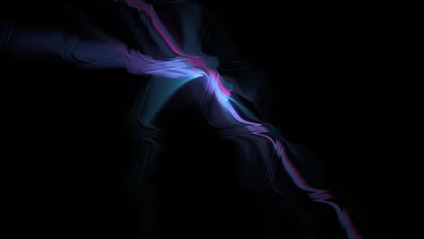 HD Abstract fractal forms morph and oscillate (Loop) Stock Footage 102860954