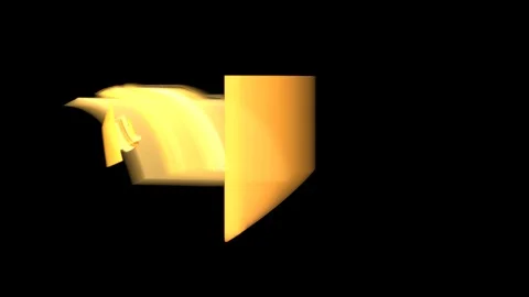 HD Abstract fractal forms morph and oscillate (Loop) Stock Footage 102862998