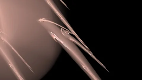 HD Abstract fractal forms morph and oscillate (Loop) Vidéo 102865707