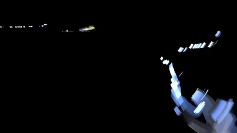 HD Abstract fractal forms morph and oscillate (Loop) Stock Footage 102865867