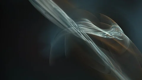 HD Abstract fractal forms morph and oscillate (Loop) Stock Footage 102866841