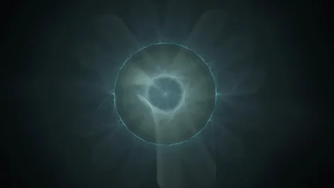 HD Abstract fractal forms morph and oscillate (Loop) Stock Footage 102869736