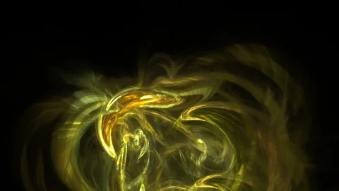 HD Abstract fractal forms morph and oscillate (Loop) Stock Footage 102870477