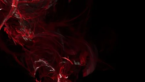 HD Abstract fractal forms morph and oscillate (Loop) Vidéo 102874423