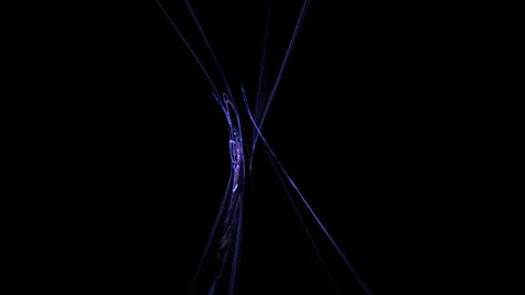 HD Abstract fractal forms morph and oscillate (Loop) 스톡 동영상 102918412