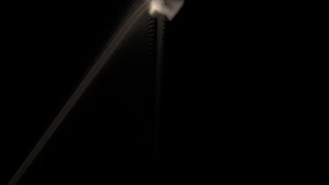 HD Abstract fractal forms morph and oscillate (Loop) Stock Footage 102926137