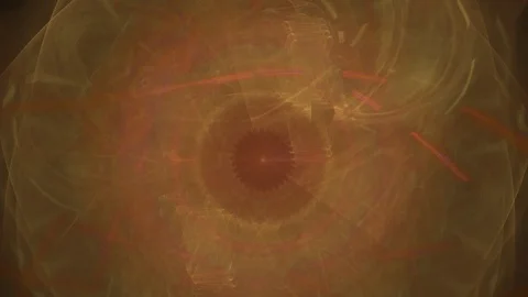 HD Abstract fractal forms morph and oscillate (Loop) Video stock 102928604