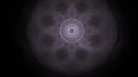 HD Abstract fractal forms morph and oscillate (Loop) Vídeos de archivo 102941949