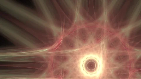 HD Abstract fractal forms morph and oscillate (Loop) Stock Footage 102948112