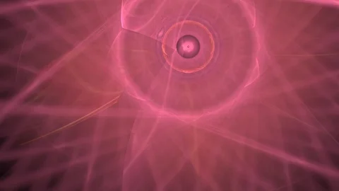 HD Abstract fractal forms morph and oscillate (Loop) Video stock 102958511