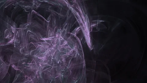 HD Abstract fractal forms morph and oscillate (Loop) Stock Footage 103036025