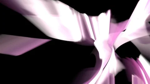 HD Abstract fractal forms morph and oscillate (Loop) Vídeos de archivo 103044910