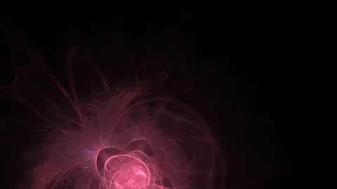 HD Abstract fractal forms morph and oscillate (Loop) Stock Footage 103050152