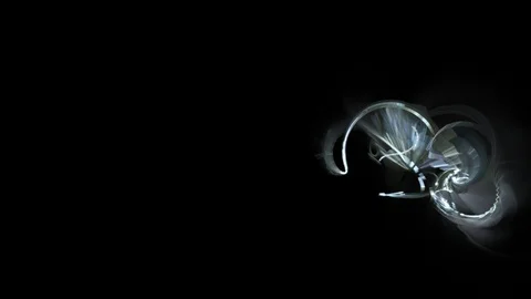 HD Abstract fractal forms morph and oscillate (Loop) Vídeos de archivo 103060886