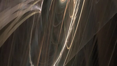 HD Abstract fractal forms morph and oscillate (Loop) Stock Footage 103068199